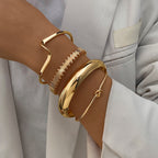 Geometric Bracelet Set
