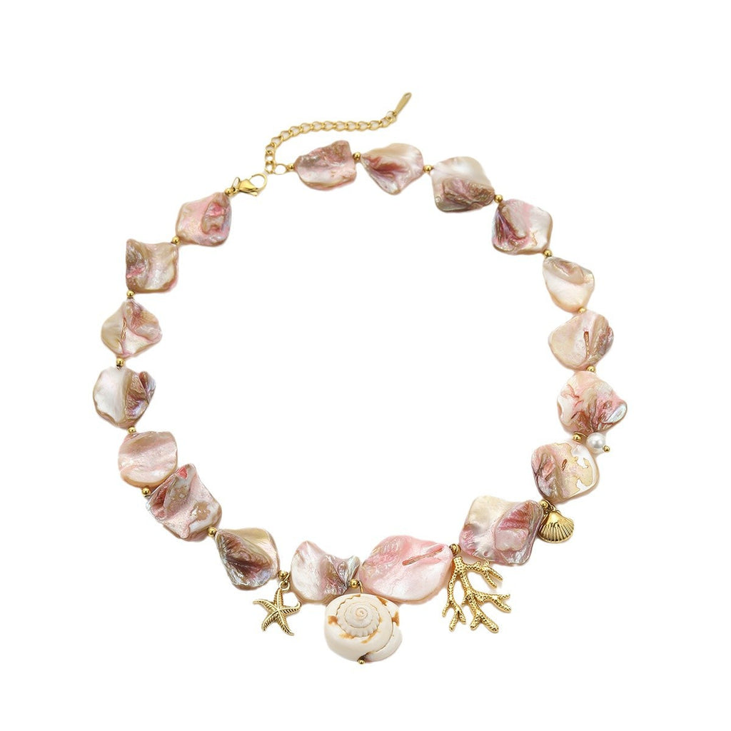 Coral Shell Necklace