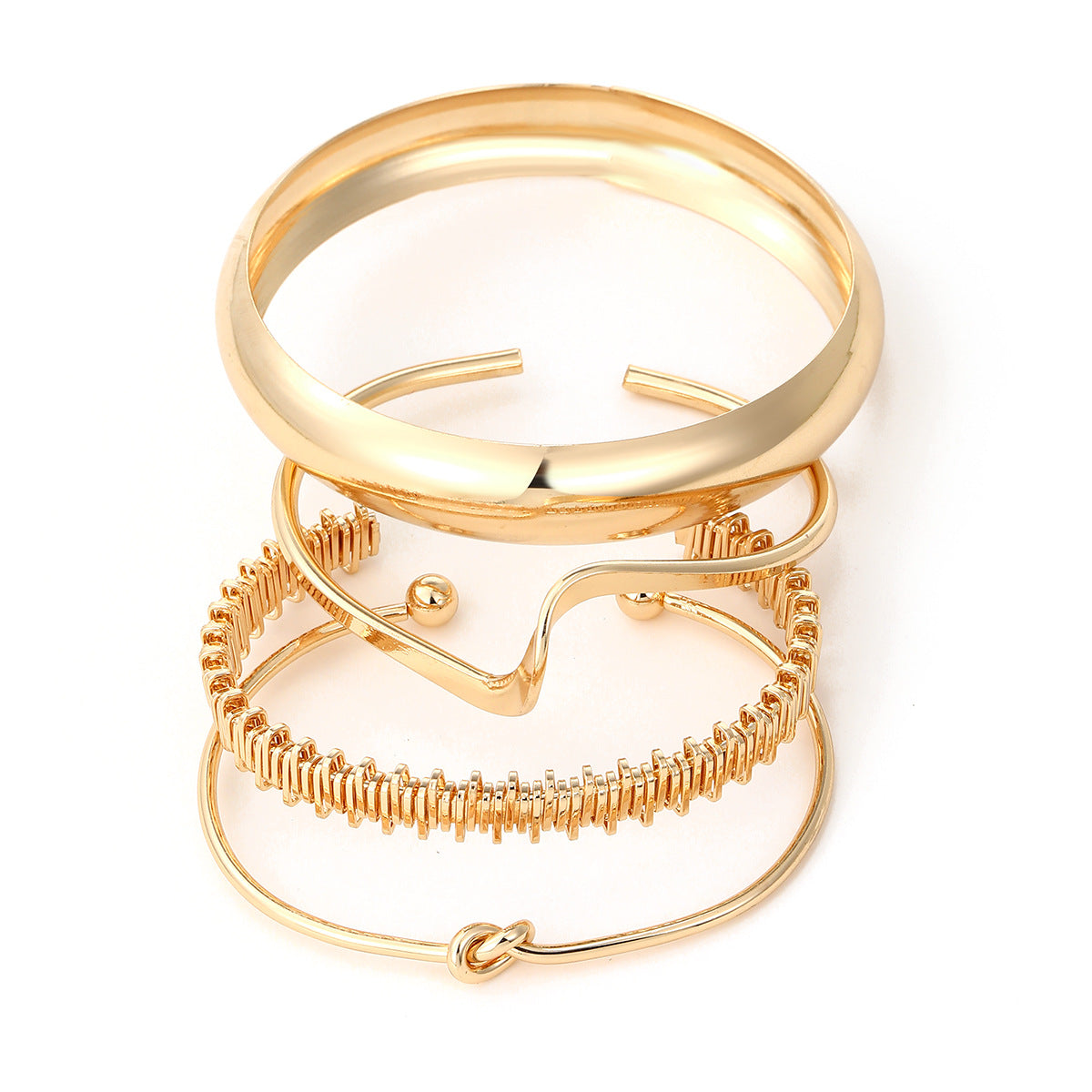 Geometric Bracelet Set